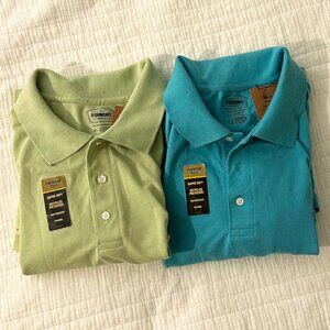 New With Tags Lot of 2 The Foundry Supply Company Men's 4XLT/4XL Polo Shirts
